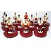 Subbuteo Andrew Table Soccer Fluminense 2011-12 away kit  on classic Hasbro bases
